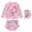 Pink-B, variant on LRen Swimming Suit for Girls 3pcs Ruffle Beachwear for Kids Girls Cute Funny Summer Rash Guard Swimsuit Girls Beach Swimwear Toddler Girls Swimsuit Set