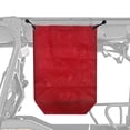thumbnail image 2 of UTV Beach Car Trash Storage Bag SUV Trash Bag Tear Resistant Trash Collection Bag Universal Mounting Garbage Bag Trash Sack, Red, 2 of 7