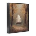 thumbnail image 2 of Stupell Industries Bohemian Eerie Swinging Ghost Black Framed Giclee Art, 11 x 14, by Arlington Prints, 2 of 8