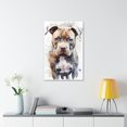 thumbnail image 4 of Watercolor Pitbull Painting - Nursery Collection - Bedtime Stories, 4 of 7