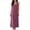 Purple, variant on Miqool Nightgowns for Women Plus Size Long Night Gowns Button Front Lightweight Sleeveless Sleep Dress Victorian Nightdress Ladies Sleepwear XL-5XL