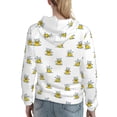 thumbnail image 7 of Kdxio Rubber Duck Showe Print Womens Oversized Hoodies Sweatshirts Hooded Pullover Tops Sweaters Casual-Small, 7 of 7
