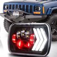 thumbnail image 4 of LED Headlights, LED Front Lamp High Penetration Strengt With LED Turn Signal For Grand Wagoneer, 4 of 8