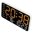 thumbnail image 3 of Large Digital Wall Clocks Week Date Temperature Display Voice Control Tables LED 12/24H Alarm Clock Brightness Adjustable Clock, 3 of 6