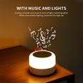 thumbnail image 2 of Rainbuvvy M1 White Noise Built-in 12 kinds of sleep aid music Colorful light gradient color 2000mAh battery Can be timed to shut down Baby sleep aid Adult sleep device, 2 of 28