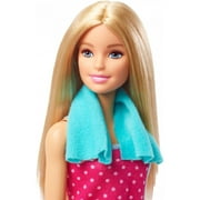 Barbie Estate Doll & Shower Playset with Accessories