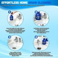 thumbnail image 6 of Pipe  Drain Cleaner,  Professional Strength Pipe Dredging Formula for Kitchen Sinks, Shower Drains, Tubs, Dissolves Blockages (2Pcs), 6 of 14