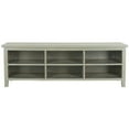 thumbnail image 2 of SAFAVIEH Sadie Low Bookshelf Ash Grey, 2 of 5