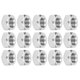 thumbnail image 1 of Tuerca hexagonal 304 NikouMX 100 piezas Suministros industriales, 1 of 8