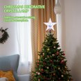 thumbnail image 4 of OUNONA 1Pcs Holiday Crystal Light Decor Five-pointed Star for Christmas Transparent, 4 of 8