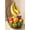 Brown, variant on 360?Rotating Fruit Basket for Kitchen Counter with Upgraded Banana Hanger, 2026 Pro Metal Countertop Fruit and Vegetable Basket Bowl Storage with Wooden Non-Slip Base, Black