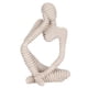 thumbnail image 2 of Escultura De Pensador, Estilo De Pensador único Posee Una Estructura Fuerte Escultura De Pensador De Resina Para Decoración De Oficinas Para Decoración De Hogares, 2 of 7
