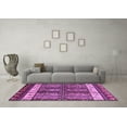 thumbnail image 3 of Ahgly Company Indoor Rectangle Abstract Purple Modern Area Rugs, 8' x 10', 3 of 4