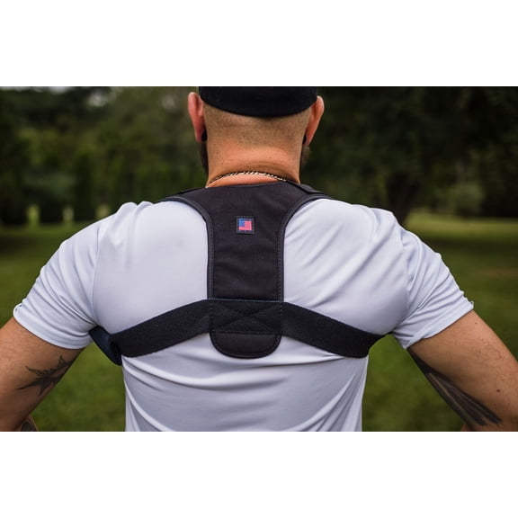 Posture Support with Multifunction Compression Straps