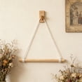 thumbnail image 2 of DefiDgd Wooden Banner Hangers for Garden Display Sturdy,Multi-use Adjustable Poles for Hanging Flags and Banners Elegant Design for Outdoor Indoor Home Decor(A), 2 of 6
