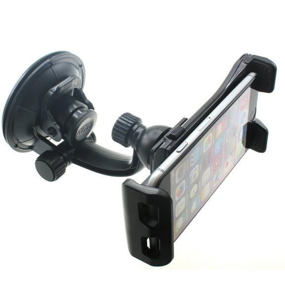 Dash Car Mount for Google Pixel 9/Pro/XL - Windshield Holder Strong Grip Cradle Swivel
