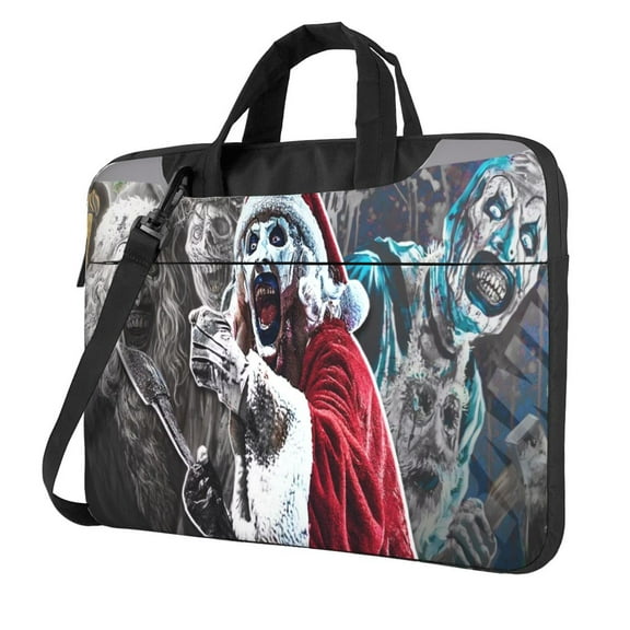Terrifier 3 Laptop Bag Laptop Case Computer Notebook Briefcase Messenger Bag With Adjustable Shoulder Strap 13 Inch
