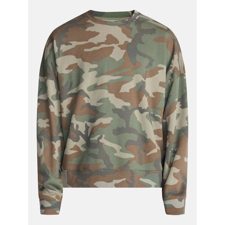 No Boundaries Men's Crewneck Fleece Sweatshirt photo 5