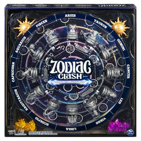 Zodiac Clash, Strategic 3D Solar System Board Game, for 2 or 4 Players Aged 8 and (Ff12 Zodiac Job System Best Party)