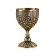 thumbnail image 1 of Cáliz vintage, mini copa de comunión para fiestas, aniversarios y bares. Cobre, 1 of 9