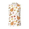 thumbnail image 6 of Picia Squirrel InThe Forest3 mens Cotton Tank Undershirts , Moisture-wicking Ribbed Tanks, Lightweight Cotton Tank Undershirts-Medium, 6 of 8