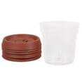 thumbnail image 4 of 5 Sets Plant Nursery Pots Gardening Planting Containers with Bottom Supports, 4 of 6