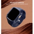 thumbnail image 6 of SURITCH Sport Band with Case for Apple Watch Ultra 3&2&1 49mm, Soft Silicone Shockproof Protective, Blue, 6 of 11
