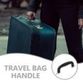 thumbnail image 6 of Black Plastic Luggage Handle for Travel Bag Replacement with Sleek Design 6.3 Inches, 6 of 8