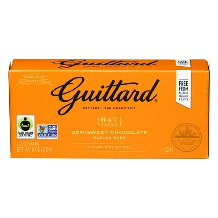 Guittard Gourmet Baking Bars, 3/2 Oz