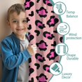 thumbnail image 3 of Leopard Print 52x63in(132x160cm) Curtains 2 Panels for Kids Bedroom, Window Drapes for Kids Boys Girls Bedroom Curtains Designed To Spark Joy and Creativity, 3 of 5
