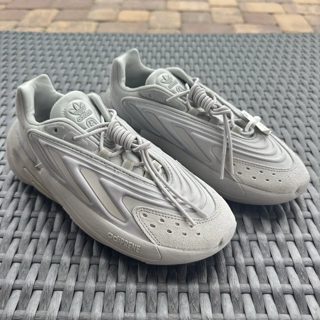 Adidas Ozelia Triple Grey Men's Athletic Shoes H04252 Size 6