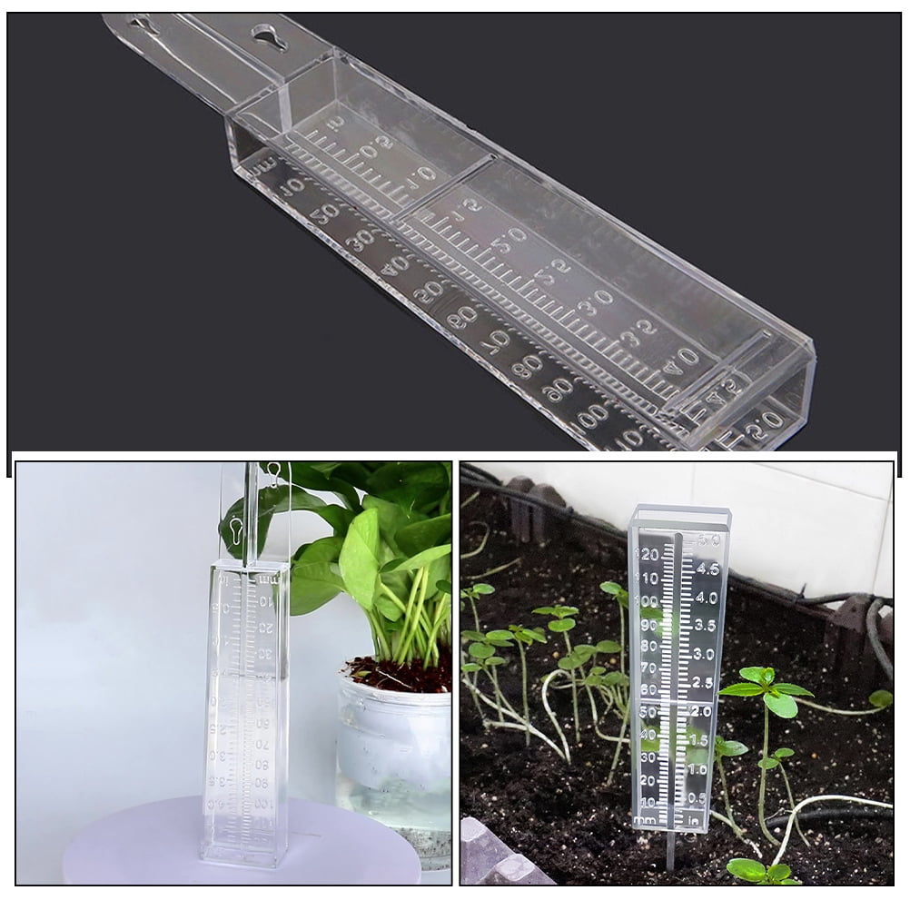 FOLOYORI Wind Gauge Transparent Plastic 6 Pcs