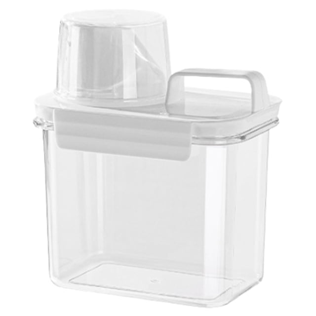 Contenedor Polvo para Lavandería Dispensador Detergente Ropa