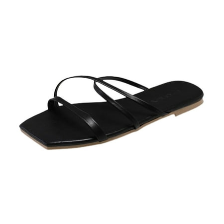 

Womens Casual Vacation Fashion Cross Strap Open Toe Flat Beach Sandals Summer Open Toe Slide Sandals Comfortable Flats Flip-Flops Sandal Casual Platforms Wedge Sandals Boho Dressy Heeled Sandals A7