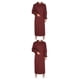 thumbnail image 3 of Delantal para hornear Injueey Unisex Vino rojo 2Conjunto, 3 of 6