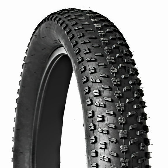 HEB Foldable 26x4" Fat Tire for Ebikes, MTB (26" x 4", [Qty-1] Foldable Tire) (26 x 4 inch, HEB Foldable Fat Tire)
