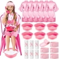 thumbnail image 1 of Suministros para fiestas de spa Bunnycool Kids con batas, lavabos y toallas, 1 of 7
