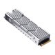 thumbnail image 1 of M.2 2280 Disipador de calor Aleación de aluminio SSD Cooler para consola de juegos PS5 (Plata), 1 of 6