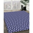 thumbnail image 2 of Ahgly Company Indoor Rectangle Patterned Blue Whale Blue Area Rugs, 7' x 9', 2 of 6