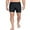 Full Black, variant on Charmo Men's Thight Swimming Shorts Quick Dry Athletic Swim Trunks High Waisted Swimsuit Bottoms