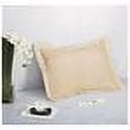 thumbnail image 2 of 1 Pair 2 Pieces Standard Pillow Shams 20" x 26" + 1.5" Hem Beige Khaki Machine Wash Dry, 2 of 2