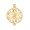Gold Color, variant on ABPETE 925 Sterling Silver Flower Pearl Cage, Openable Hollow Cage Lockets Pendant Cage, Charm Pendants for DIY Necklace Jewelry Making Women's Gift(Gold Color)