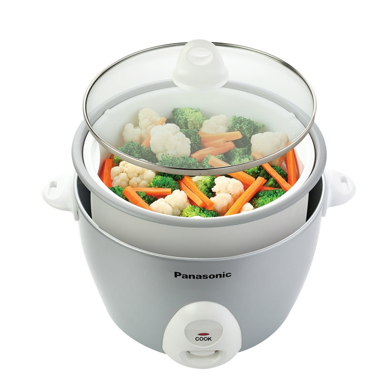 Panasonic 6-Cup Rice Cooker with One-Touch Automatic Cooking Feature - Model Number SR-G06FGL Panasonic 6-Cup Rice Cooker with One-Touch Automatic Cooking Feature - Model Number SR-G06FGL