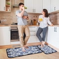 thumbnail image 2 of GZHJMY Ethnic Print Kitchen Rug Set of 2 Non Slip Washable Cushioned Anti-Fatigue Kitchen Mat Comfort Standing Floor Mat for Kitchen Washroom Bedroom Carpet Runner, 2 of 7