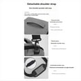 thumbnail image 4 of Para HY320 Bolsa para Proyector Estuche para Cámara A Prueba de Golpes Bolsa de Transporte de Viaje Almacenamiento para Proyectores Gris, 4 of 5
