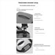 thumbnail image 4 of Para HY320 Bolsa para Proyector Estuche para Cámara A Prueba de Golpes Bolsa de Transporte de Viaje Almacenamiento para Proyectores Gris, 4 of 5