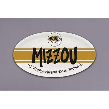 Magnolia Lane Missouri Plate, 12-inch Length, Oval, Melamine, Kitchen, Kitchen Accessories
