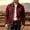 c01Red, variant on USNSM Men's Trucker Jacket Lapel Collar Button Down Multi Pocket Western Work Outerwear Long Sleeve for Fall Spring Blue S