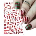 thumbnail image 4 of WREESH Nail Sticker Europe And America Halloween Halloween Red Matching Sticker, 4 of 8