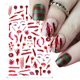 thumbnail image 4 of Pegatinas para uñas para decoración de uñas, pegatinas para uñas para mujeres, pegatinas para uñas de Europa y América, pegatinas para Halloween, pegatinas rojas a juego para uñas., 4 of 5